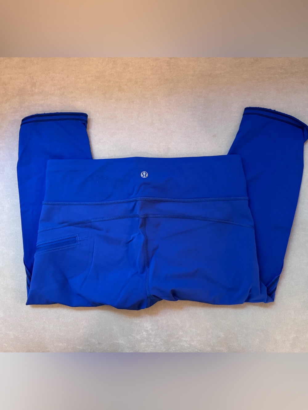 Lululemon Royal Blue Athletic Leggings (short)